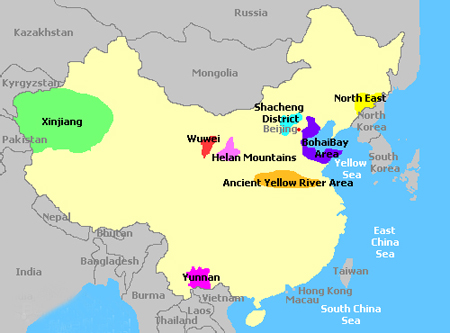 中國四大葡萄產(chǎn)區(qū)