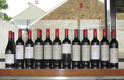 國內(nèi)十大進口紅酒品牌之奔富（Penfolds）